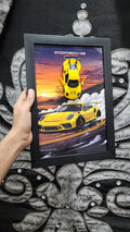 YELLOW PORSCHE 911